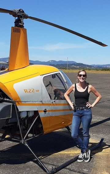 Robinson helicopter rotary wing flight training