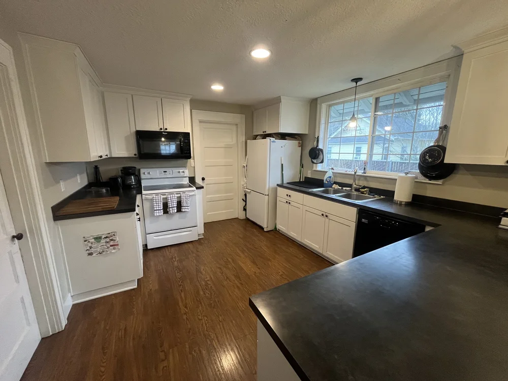 Kitchen in the 1st Street student house