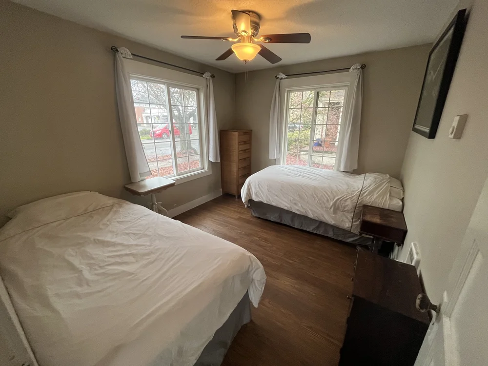 Shared bedroom in the 1st Street student house